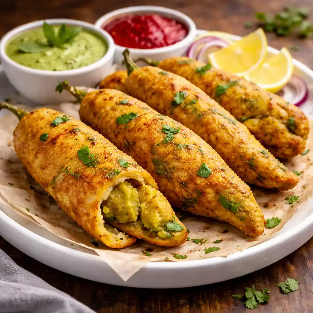 Mirchi Bajji - 4 Pcs at Hashtag India